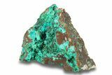 Forest Green Conichalcite on Chrysocolla - Namibia #285063-1